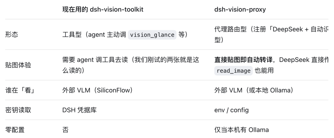 dsh-vision-toolkit 与 dsh-vision-proxy 对比图