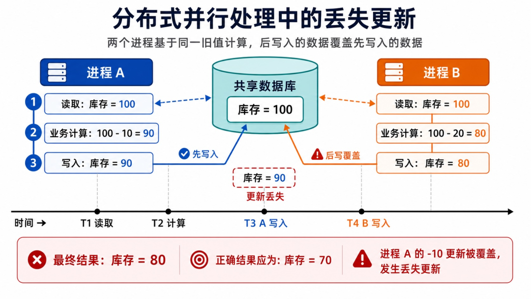 并发竞争问题示意图