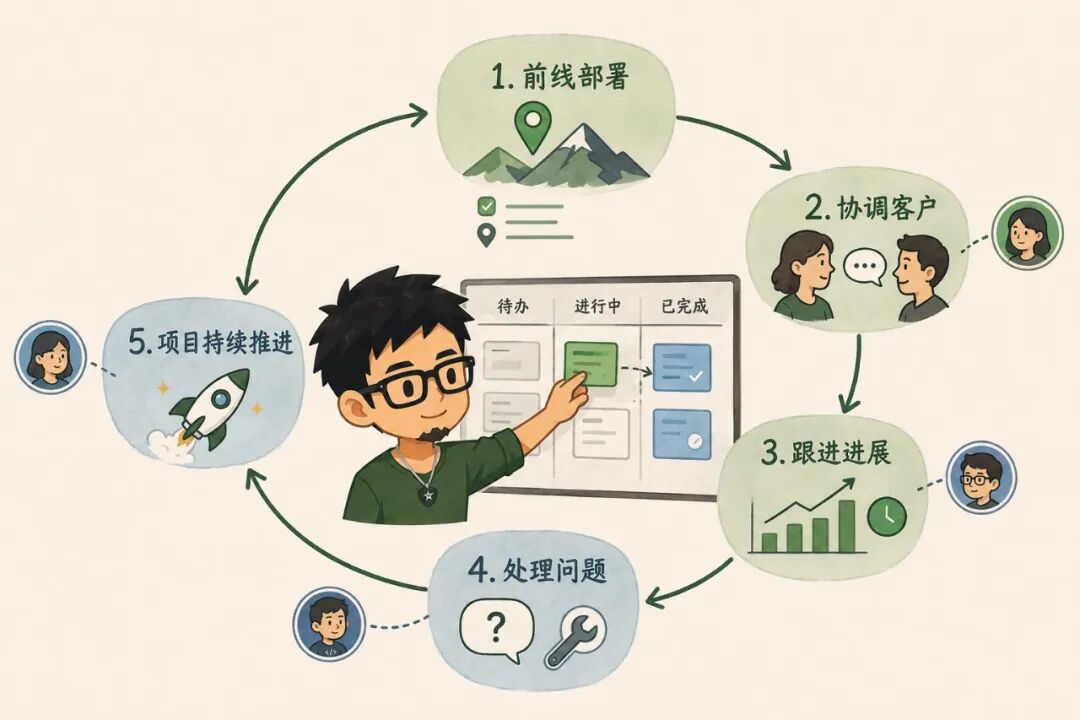 FDPM角色示意图