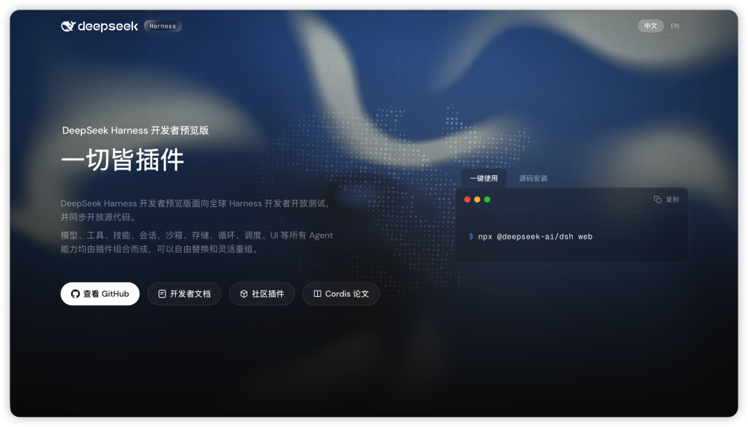DeepSeek Harness 插件生态示意
