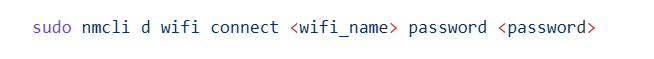 Wi-Fi 配置命令界面截图