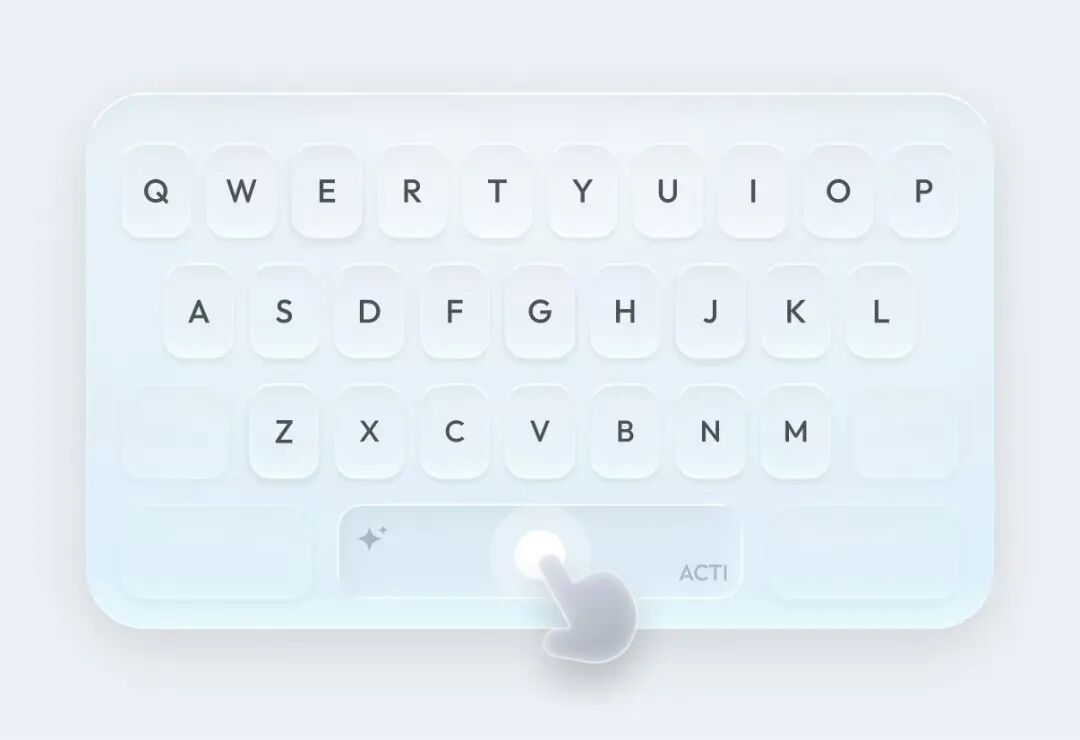 Acti 键盘界面示意图