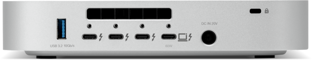 Thunderbolt™ 5 带宽对比示意图