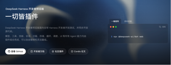 DeepSeek Harness架构图