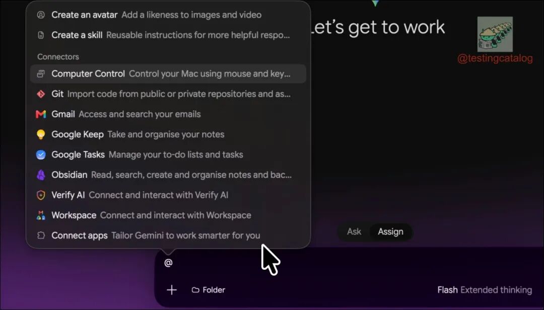 Computer Use 操作流程示意