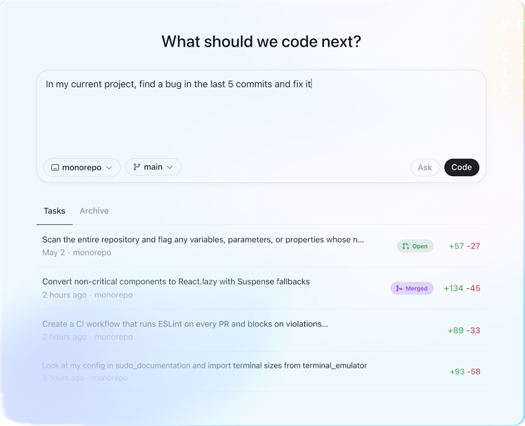 Codex Cloud 工作流程示意图