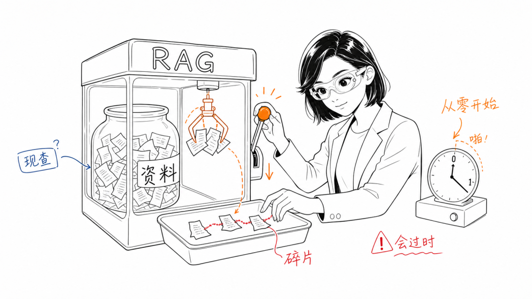RAG局限性示意图
