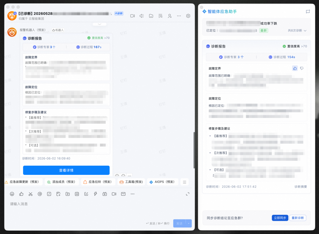 多 Agent 推理可视化示意图