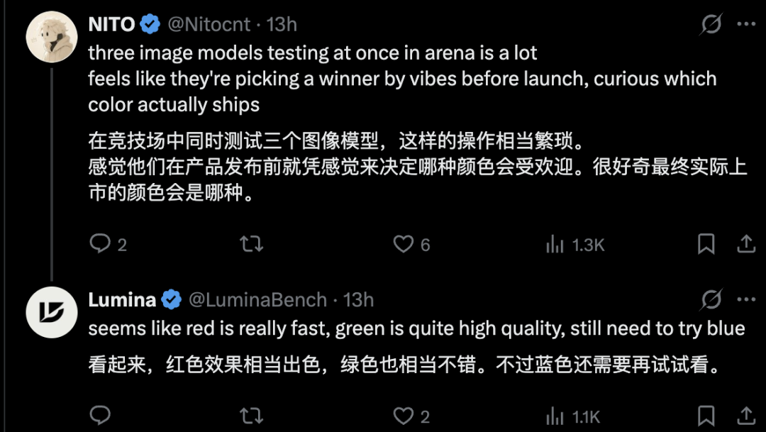 Arena中Aurora-Green对Aurora-Red的胜率对比图
