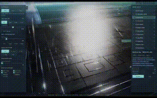 Astra生成3D飞船的动态演示